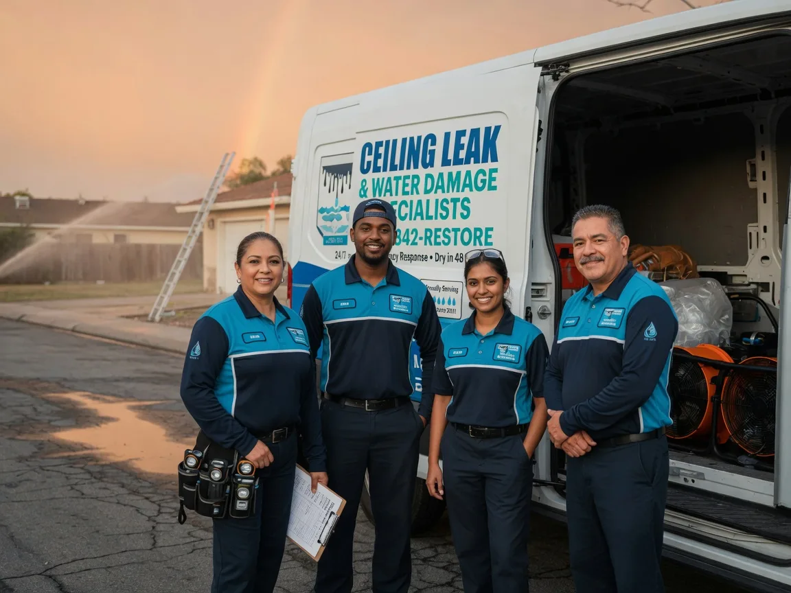 Ceiling Leak Cleanup company in Waldorf, MN